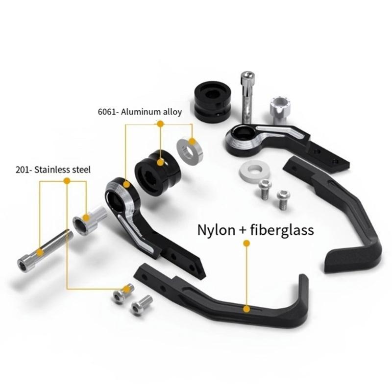 Brake Clutch Lever Protective Guards Handlebar Ends Motorcycles Handle Handguard Grip for R1M