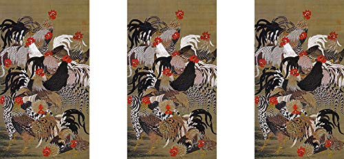 Ito Jakuchu's "Flock of Chickens" Mug: Photo Mug (Ito Jakuchu Series)