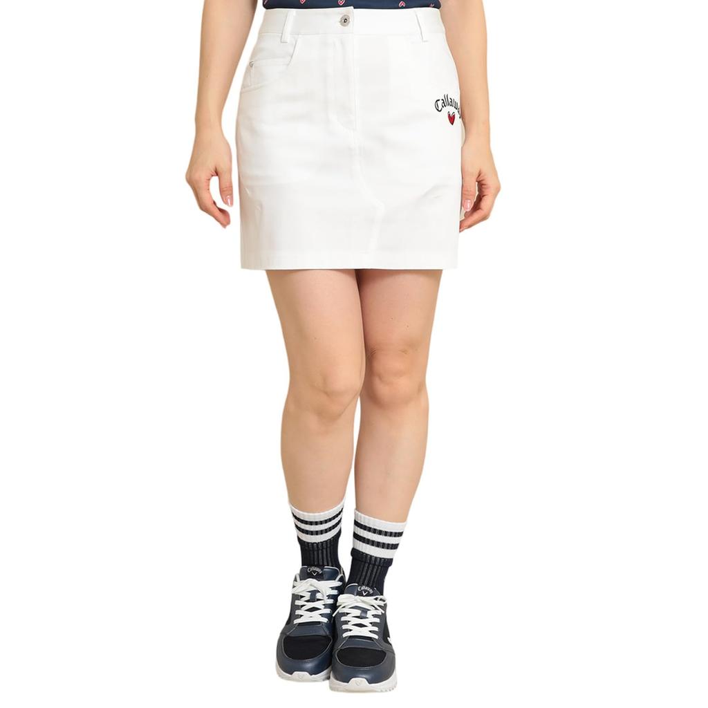 Skirt Golf C24128220 [Callaway] Women's [LOVE Series] / / 1030_White
