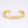 Personalized Name Bracelet for Women Men Custom Jewelry Stainless Steel Customized Bangle Gold Color Arabic Name Birthday Gifts