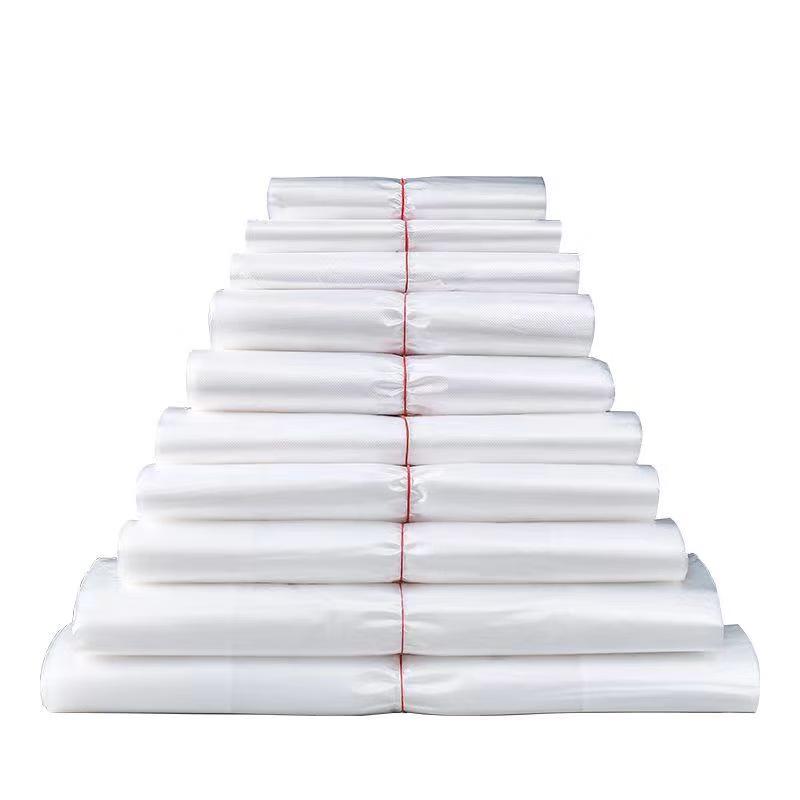 Erheshen Lebensmittelgeeignete Transparente T-Shirt-Plastiktüten