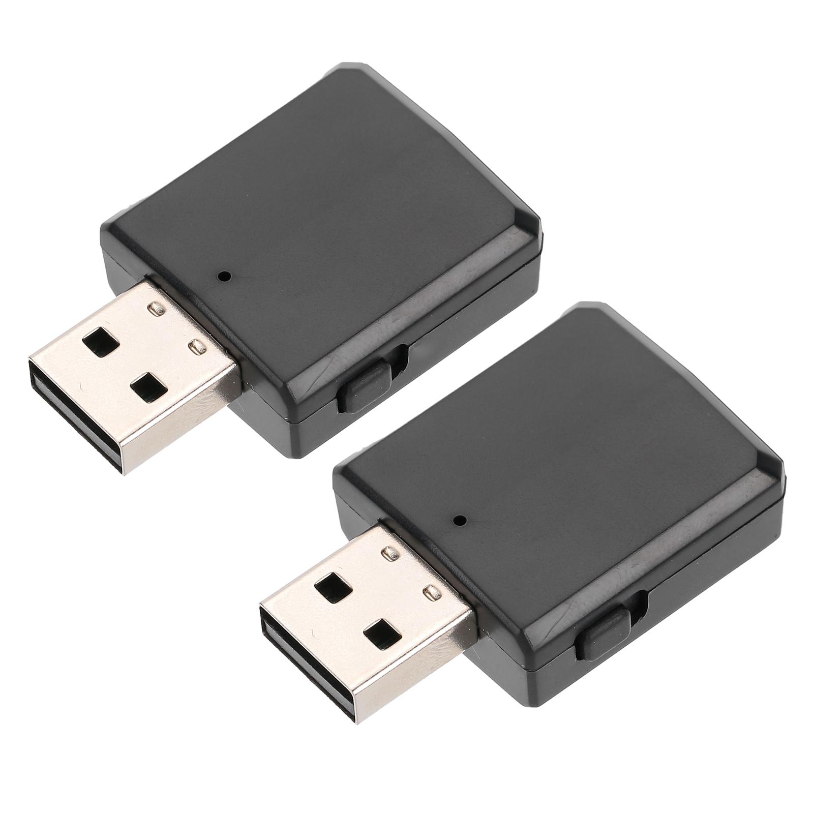 

2 шт. Bluetooth 5.0 аудіо передавач-приймач 2 в 1 адаптер для телевізора, автомобіля, комп ютера