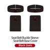 Car Silicone Seat Belt Buckle 0OKYJD5 Covers Scratch-Resistant Protective Covers Car Interior Accessories For VW Golf GTI Tiguan Passat