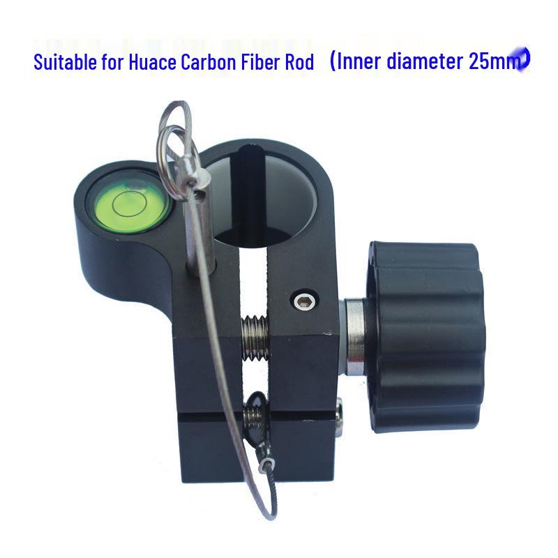Carbon Fiber Tripod Center Pole with Bubble Level (Fits Diameters 25/29/32/35/36)