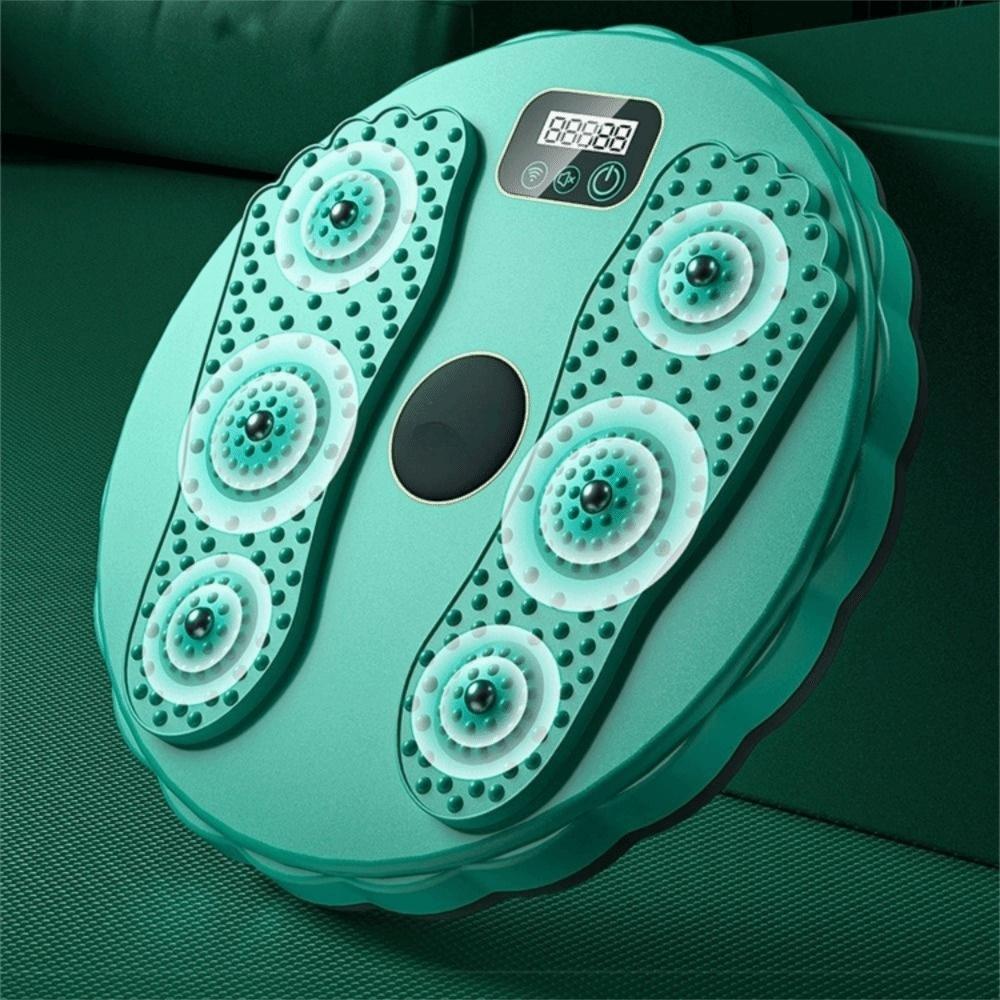 Electronic LCD Display Ab Twist Board Foot Massage Fitness Slim Machine  Weight Loss Training
