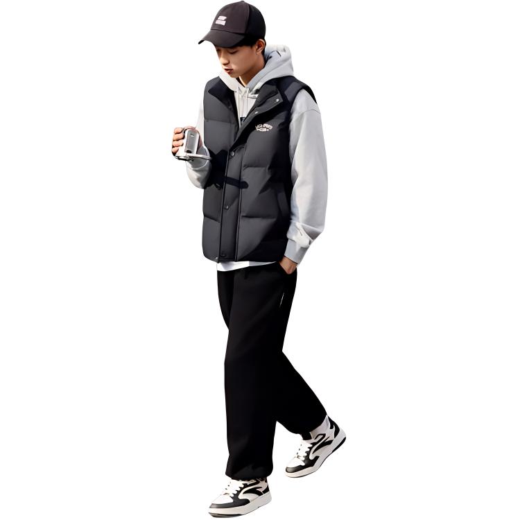 Men's Vest Anta Life Collection Vest Men's Basic Black