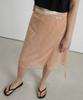 Obeodyupeulleeo Stripe Wrap Skirt_Yellow