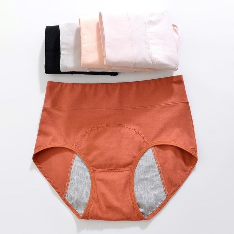 1PC High Waist For Menstruation Cotton Leak Proof Period Underwear Culotte Menstruelle Menstrual Panties Panties