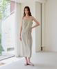 The Ello Tie Strap Dress (Beige)