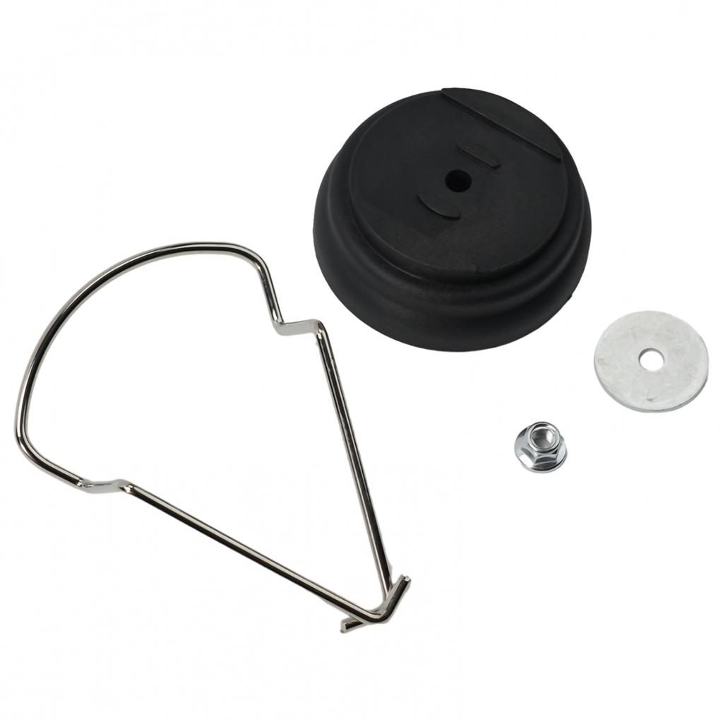Protective Gasket Lawn Mower Fittings Red Steel Lithium Battery