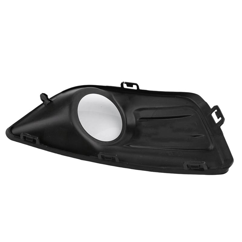 NEW-Fog Lamp Grille Front Fog Light Trim Cover Car Covering For Citroen C4 Fog Light Protect Frame