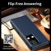 High-end Original View Smart Window Wallet Leather Case For Samsung Galaxy Z Fold 7 6 5 4 3 Skin Feel Shockproof Protect Cover