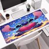 Stitch Theme Mouse Pad, Non Slip Rubber Base, Multifunctional Office & Home Decor, Perfect for Workspace Personalization.