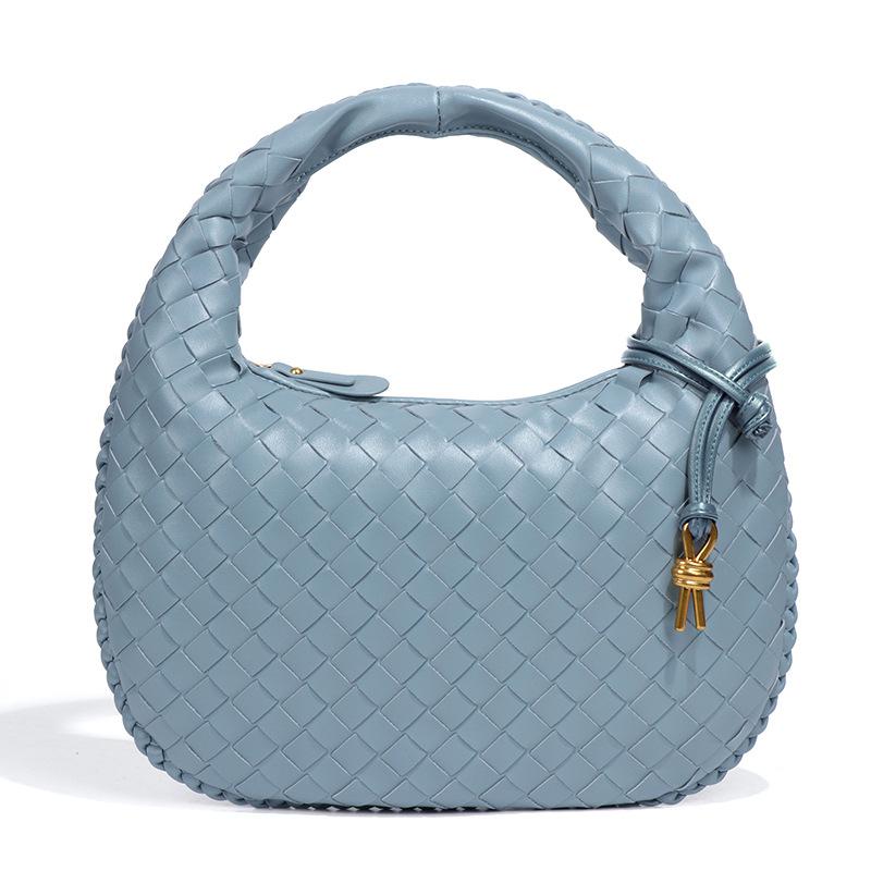 Women's Woven Bag, European and American Retro Vegetable Basket, Underarm Bag, Hand Bag, Shoulder Bag