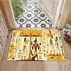 Ancient Egyptian-themed rug, suitable for living room, bedroom, game room, computer room and home décor.
