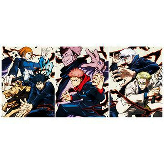 Jujutsu Kaisen Plakat Anime 3D Gradientowy Stereoskopowy [Zawiera Wersję One Piece]