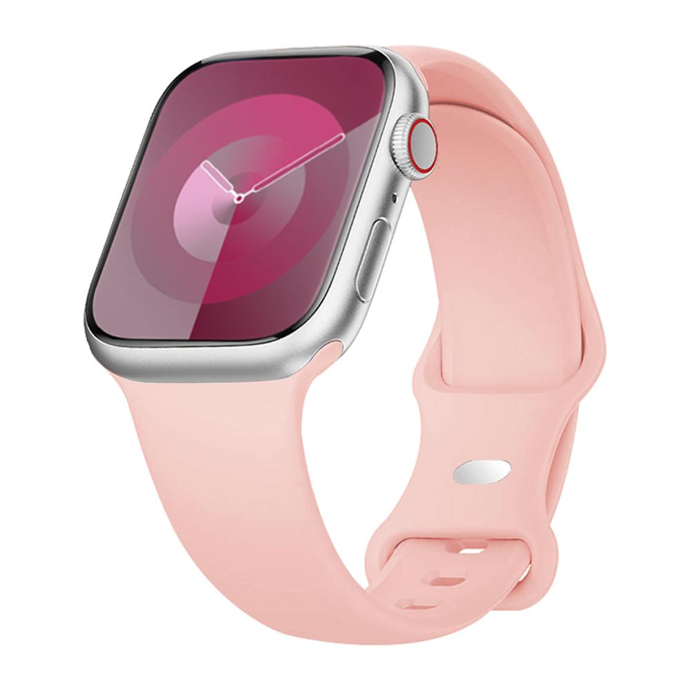 Band for apple watch strap 44mm 40mm 45mm 49mm 41mm 42mm silicone correas bracelet iwatch series 6 7 8 9 ultra 2 se 3 10 11 46mm