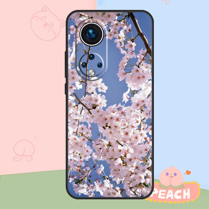 Japan Flower Cherry blossoms Case For Honor Magic 8 6 7 Pro Honor 400 200 70 90 Lite X8b X8c X9a X9b X9c X9d Win RT Cover