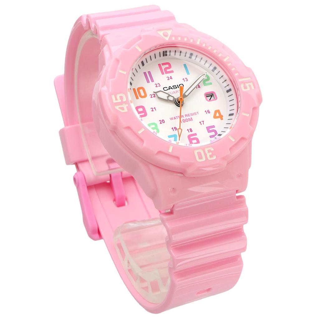 Casio Cheap Overseas Analog Women's Watch, Model, LRW-200H-4B2V
