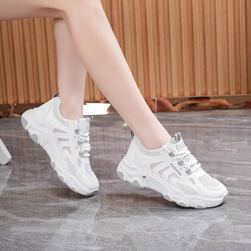 Summer New Mesh Dad Shoes Ins Breathable Casual Sneakers L