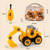 JoyGrow Construction Vehicle Set of DIY Educational Construction Pretend Sandbox Mini Gift for Boys and Girls Toys, 4, Toys, Excavator, Play, Play,