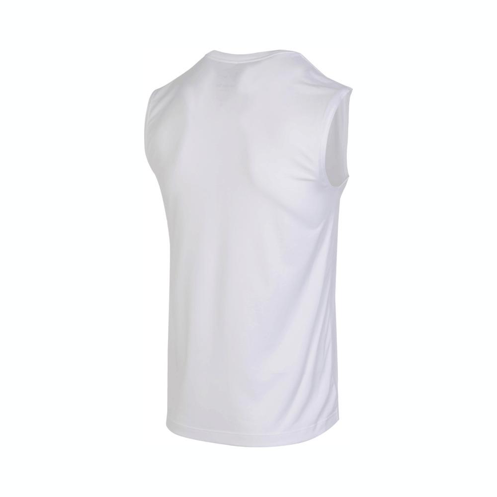 Nike Letter Print Quick-Dry Sleeveless T-Shirt Men Tops White HF7458-100
