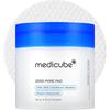 Medicube Zero Pore Pads 2.0, Pads Tonificantes Faciais com Dupla Textura Ideais para Todos os Tipos de Pele, Cuidados com a Pele Coreanos (70 almofadas)