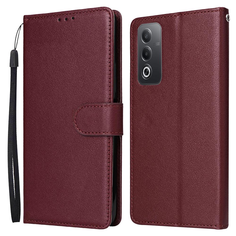 Wallet Phone Case for Oppo A80 5G/A3 Pro (India) 5G/A3 Pro (Global) 5G/K12x 5G (India)/A3x 5G (China) PU Leather Phone Cover