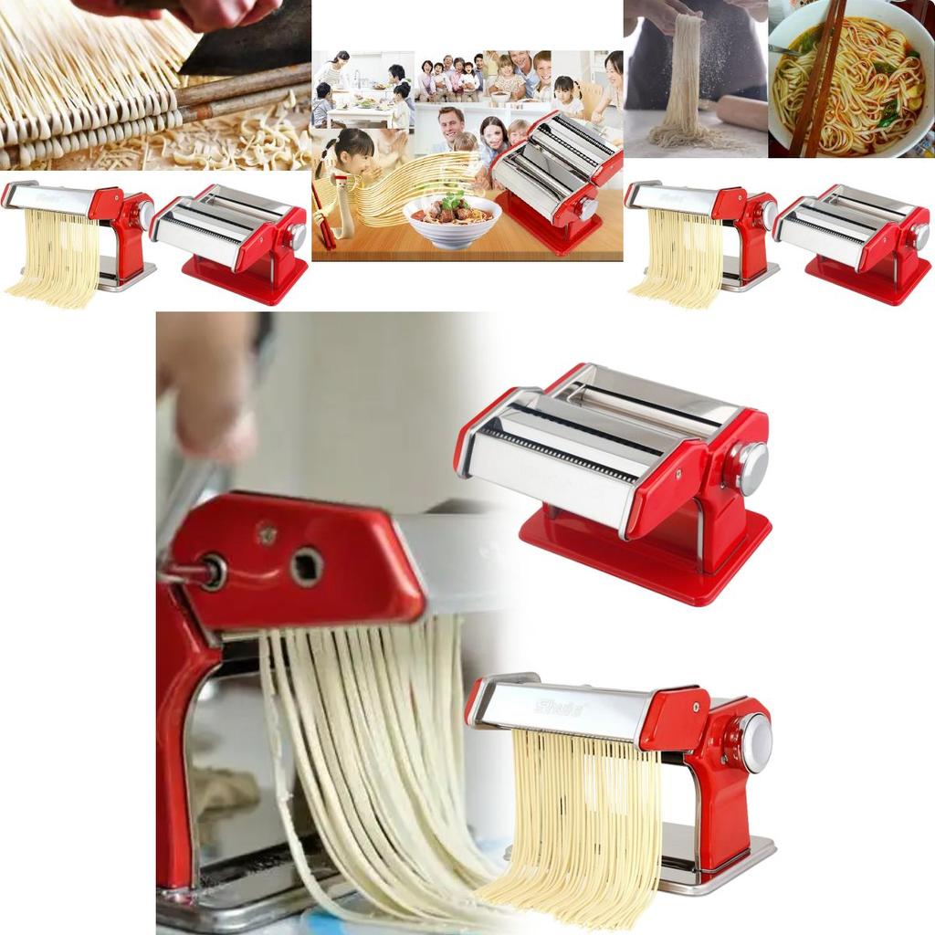 Multifunctional Manual Noodle Machine With Rolling Press For Home Cooking And Dumplings