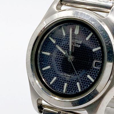 Used 257 CITIZEN Eco-Drive Citizen Eco-Drive Men's Watch Blue Dial
