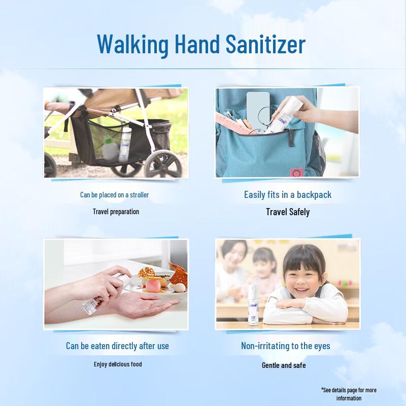 Blue Moon Pure Fragrance-Free Hand Sanitizer 50g