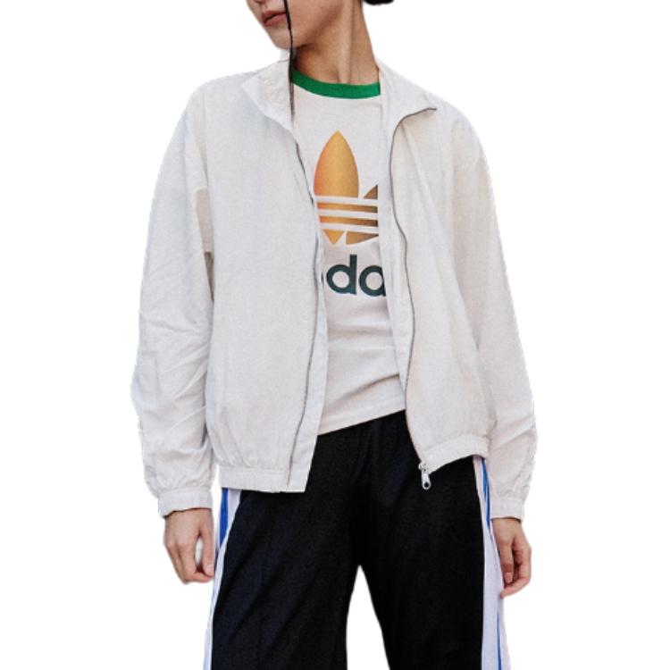 Women's Coat Adidas Originals Premium Essentials Trench Coat Women's White