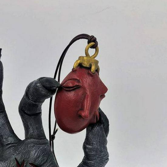 Halloween Dämonenschwert Figur: Berserk Hand Harzornament