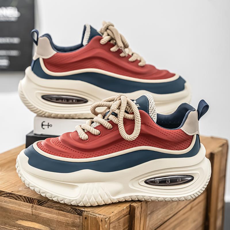 Punk Herren Sneaker Mode Lässige Plateau Schuhe Für Herren Sport College Sneaker Männlich Anders Britischer Stil Studenten Sneaker