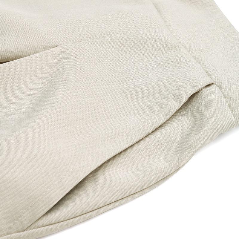 Women's Summer New Solid Colour Senior Open Trousers Temperament Commuter Comfortable Wide Leg Trousers