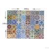 -resistant Printed Tablecloth TV Stand Refrigerator Table Mat Decorative