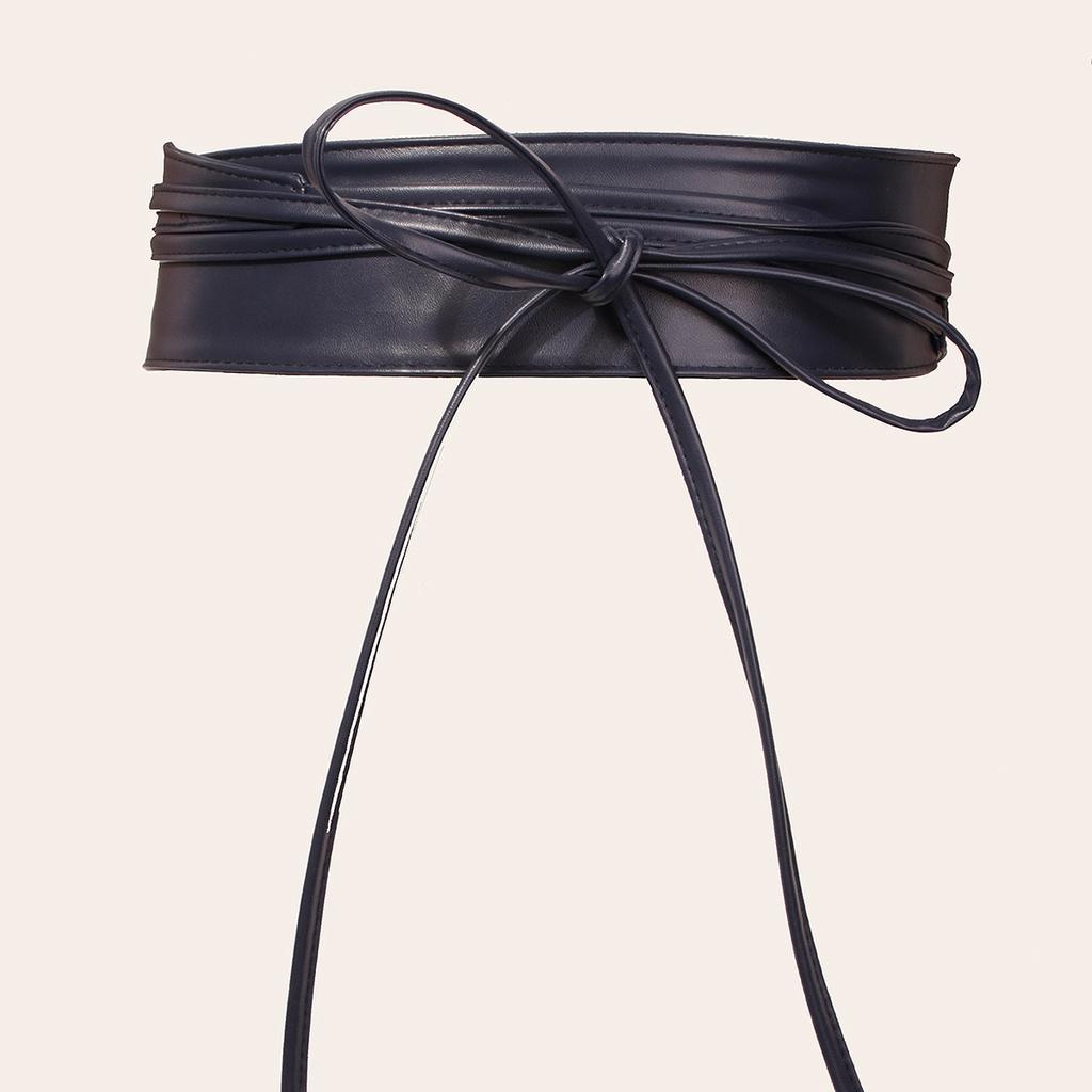 Women's New Soft Lace-up Waistband Streamers Versatile Women's Belt Streamers