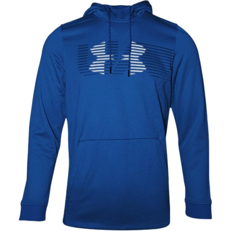 Under Armour UA Armor Spectrum Long Sleeve Hooded Kangaroo Pocket Breathable Sweatshirt Men sweatshirt 1320748-400 S