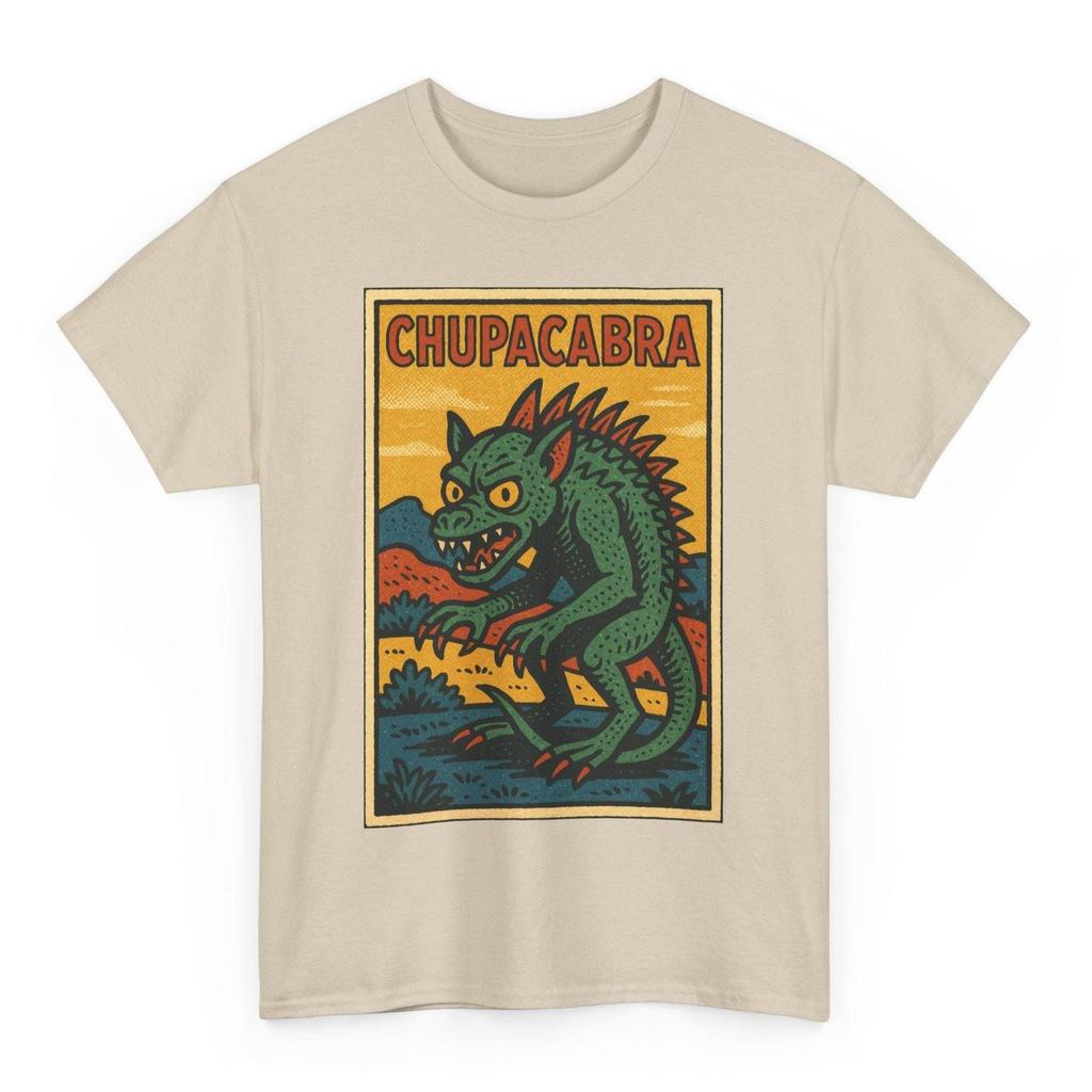 Chupacabra T-Shirt: Retro Comic Cryptid Design, Myth Lover Gift