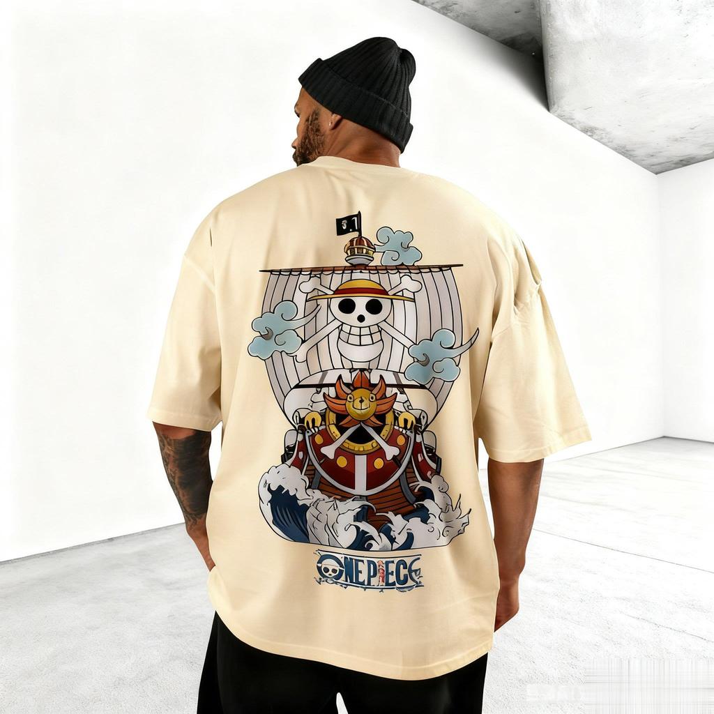 One Piece Anime T Shirt Men Women Cotton Short Sleeve Casual Top Summer Manga Graphic Print Loose Streetwear Cosplay Y2k Clothes
