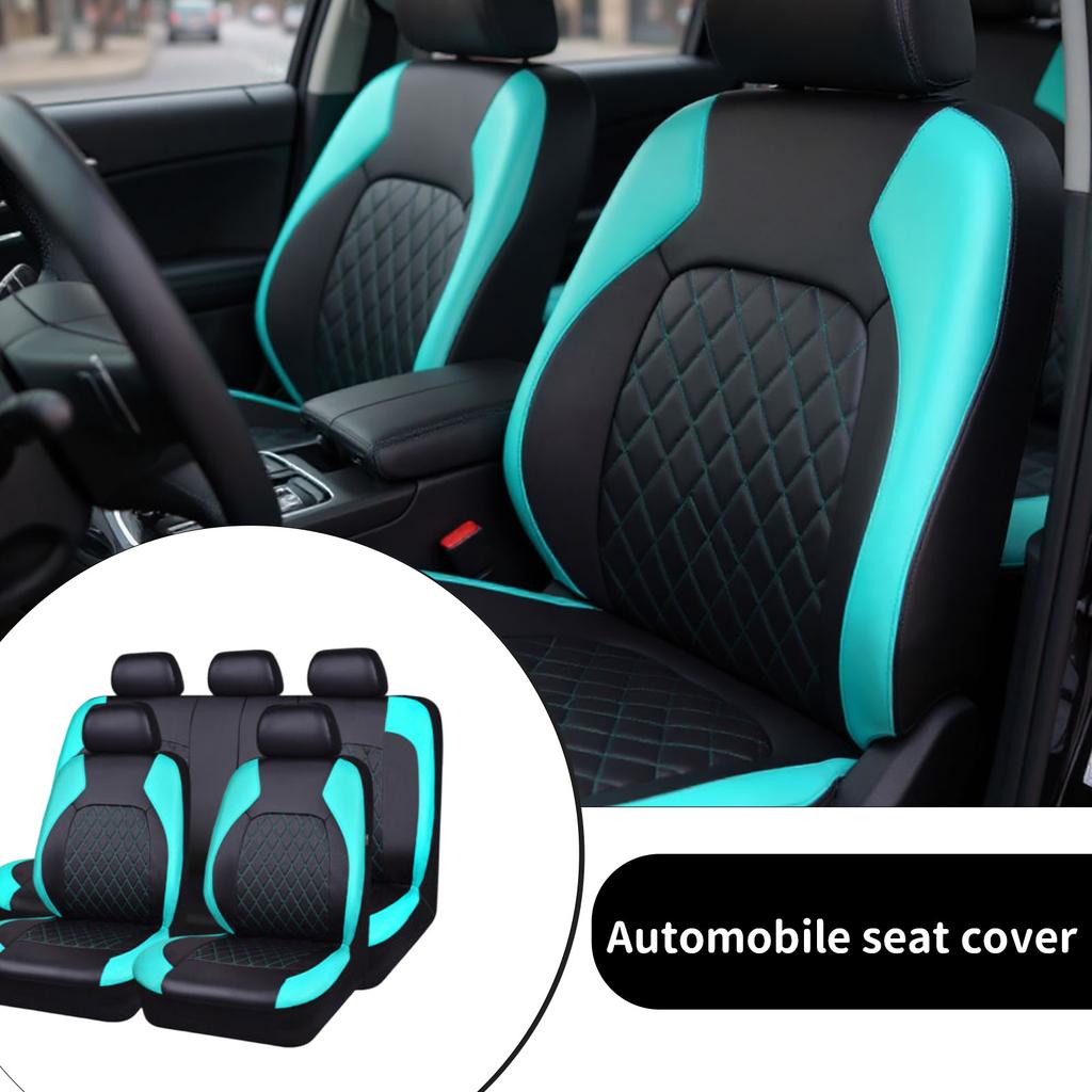 Universal Flat Cloth Car Seat Cover Non- Design Front Set