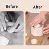Wooden Dumpling Wrapper Making Mold Dough Press Tool Dumpling Skin Pressing Tool  Corn Cake