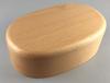 Beech Hollowed Out Oval Lunch Box with Band AM-MJ481