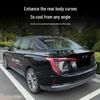 Hongqi E-QM5 Carbon Fiber Rear Spoiler: No-Drill Tail Wing Blade