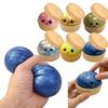 Glitter Dumpling Squishy With Box Dumplings Sensory Squeeze Toy Bamboo Steamer Soft Tpr Dough Ball Decompression Fidget Toy