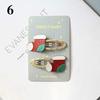 2pcs Girls Cute Christmas Hairpins Hair Clip Cartoon Headwear Kids Barrettes Gift Hair Accessories