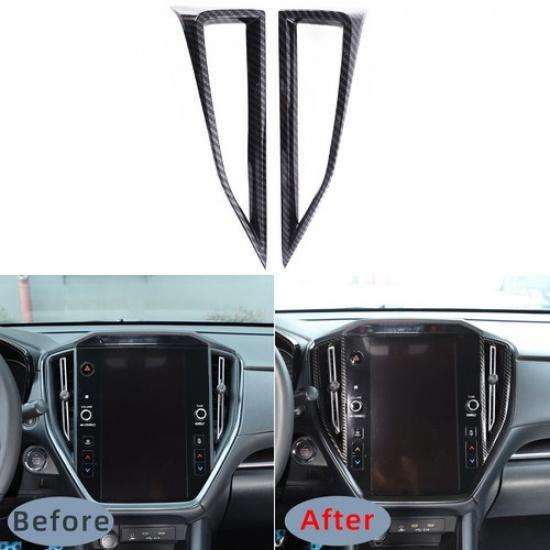 Carbon Fiber ABS Interior Decoration Cover Trim Kit For Subaru WRX -2024