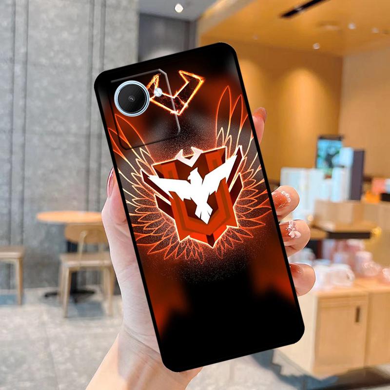 Free Fire Game Case For Realme C55 C33 C31 C35 C30 C11 C15 C25s C21Y GT Neo 5 3T 2T 8 9 10 11 Pro Plus