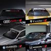 Changan Car Windshield Sunshade & Emblem Stickers for UNI-V, CS55, CS35, CS75