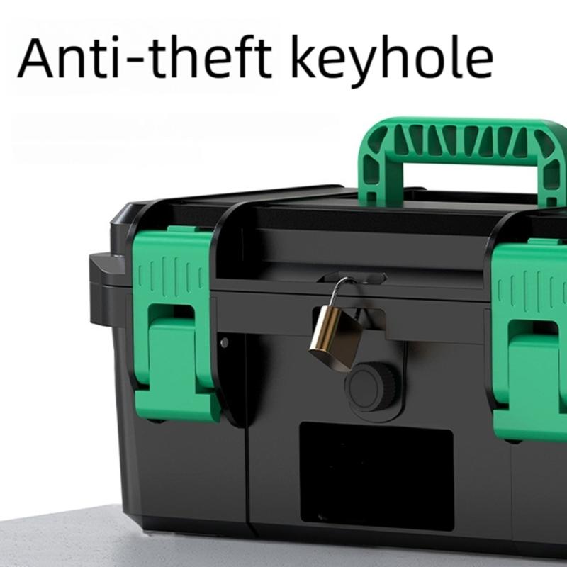 Industrial Tool Box Waterproof Structure with Removable Tray Storage Box For Professional Technicians